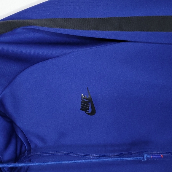 NIKE ▪︎ MEN'S FULL-ZIP BLUE HOODED SWEATSHIRT ▪︎ SIZE L - Picture 3 of 7
